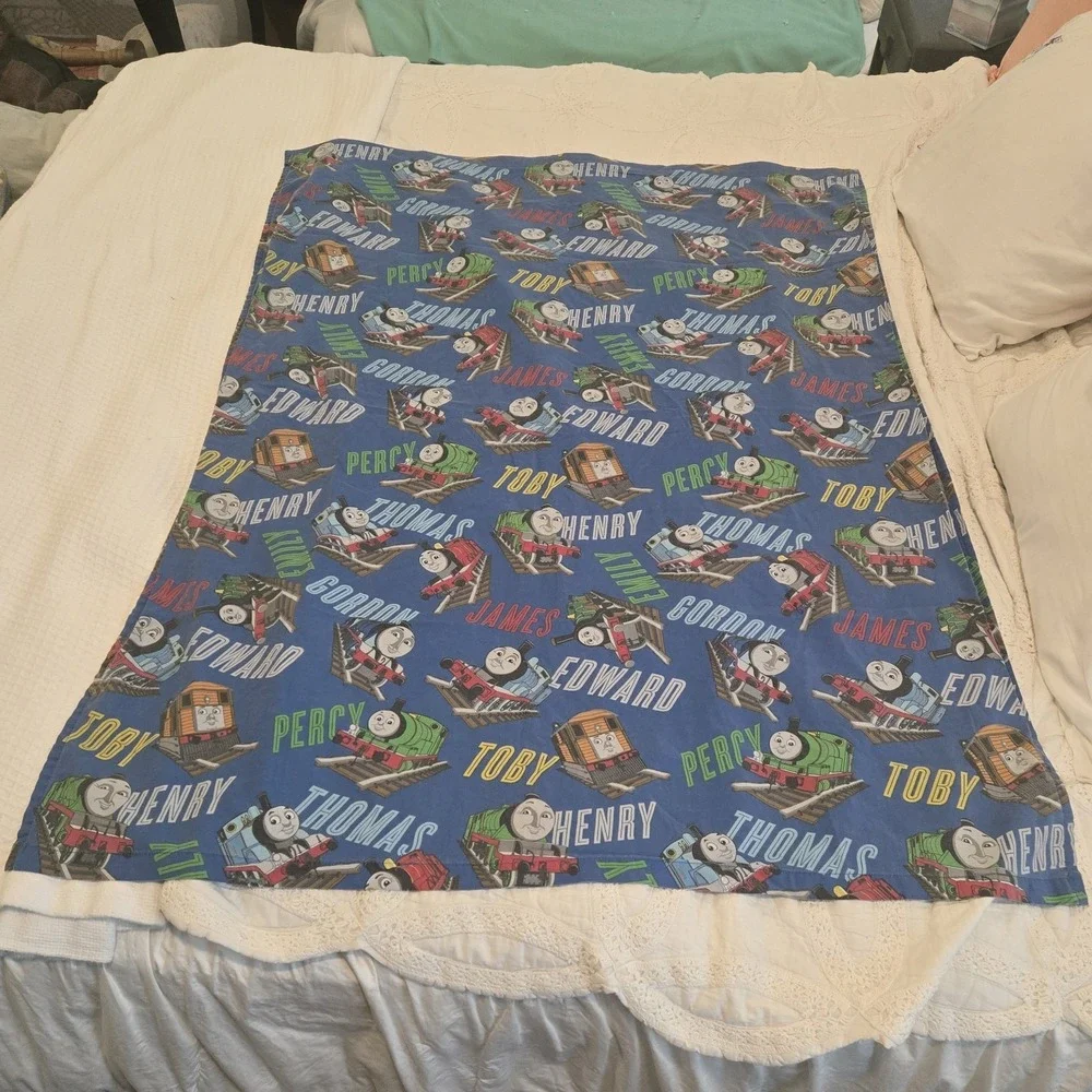 Thomas The Tank Engine Toddler  Bed Flat sheet 45 x 58 Jay Franco & Sons